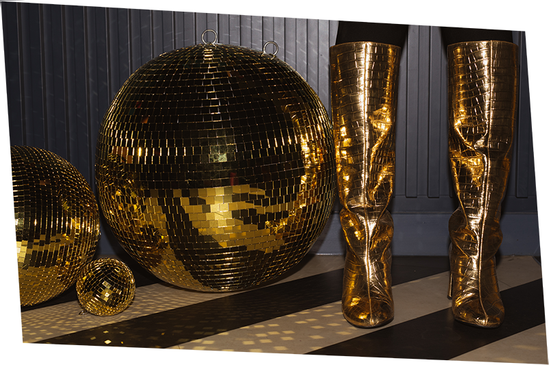 Golden boots and disco balls @ VEGA Glasgow